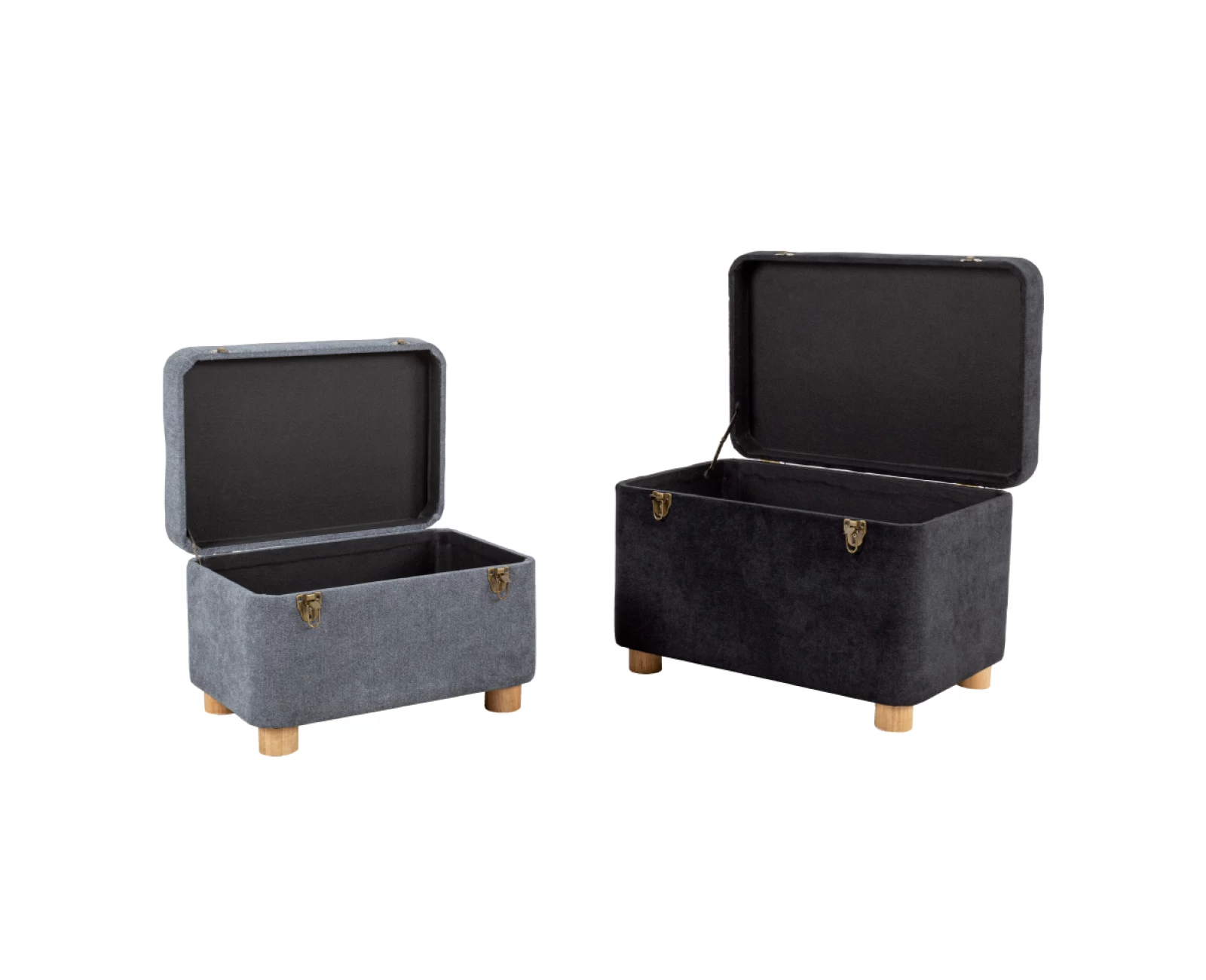 SANDIK ΣΚΑΜΠΟ SET 2ΤΕΜ ΑΝΘΡΑΚΙ ΓΚΡΙ 60x40x43 | Mypouf.gr SANDIK ΣΚΑΜΠΟ SET 2ΤΕΜ ΑΝΘΡΑΚΙ ΓΚΡΙ 60x40x43 | Mypouf.gr