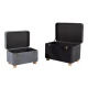 SANDIK ΣΚΑΜΠΟ SET 2ΤΕΜ ΑΝΘΡΑΚΙ ΓΚΡΙ 60x40x43 | Mypouf.gr SANDIK ΣΚΑΜΠΟ SET 2ΤΕΜ ΑΝΘΡΑΚΙ ΓΚΡΙ 60x40x43 | Mypouf.gr