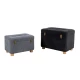 SANDIK ΣΚΑΜΠΟ SET 2ΤΕΜ ΑΝΘΡΑΚΙ ΓΚΡΙ 60x40x43 | Mypouf.gr SANDIK ΣΚΑΜΠΟ SET 2ΤΕΜ ΑΝΘΡΑΚΙ ΓΚΡΙ 60x40x43 | Mypouf.gr