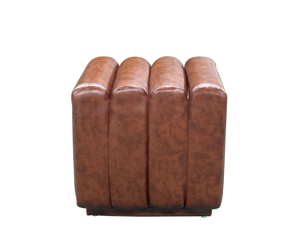 TOASTER ΣΚΑΜΠΟ ΚΑΦΕ ΣΚΟΥΡΟ 42x42x42cm - Εικόνα 2 | Mypouf.gr