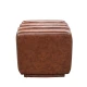TOASTER ΣΚΑΜΠΟ ΚΑΦΕ ΣΚΟΥΡΟ 42x42x42cm - Εικόνα 3 | Mypouf.gr