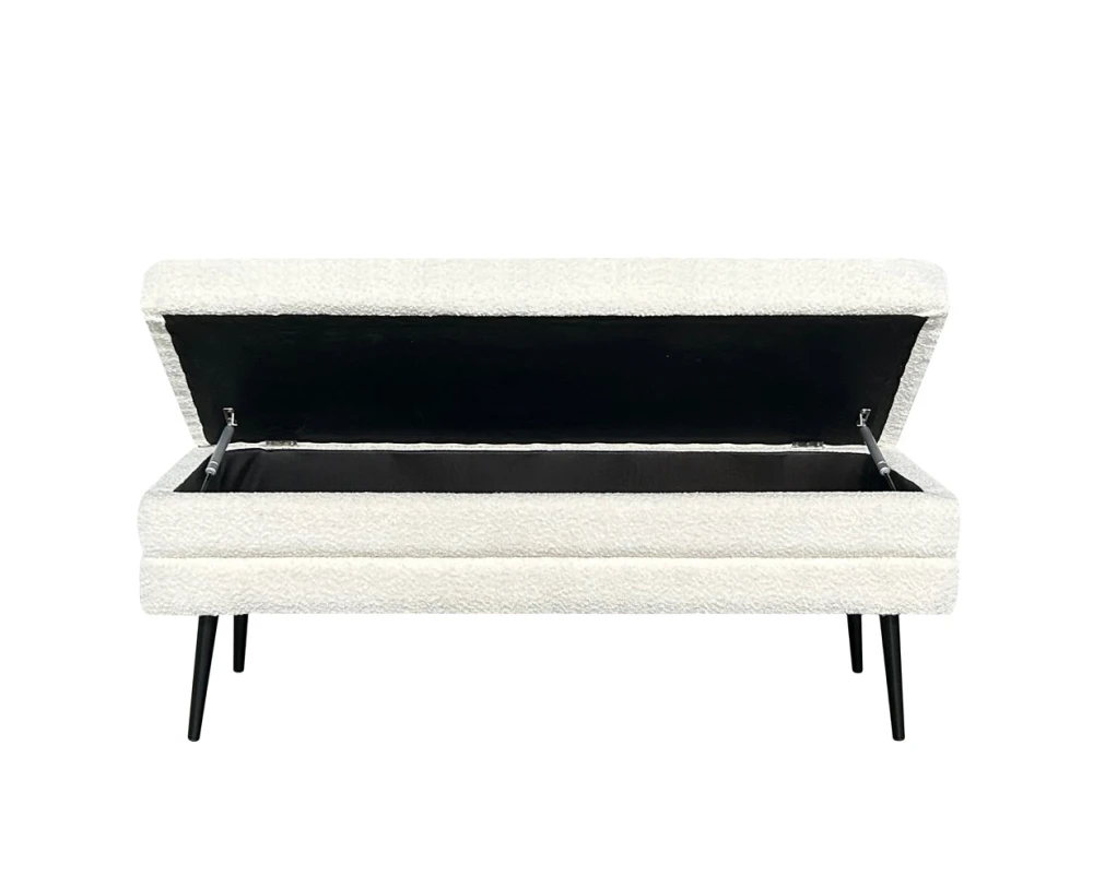 SLICES ΣΚΑΜΠΟ ΜΕ ΑΠΟΘ/ΚΟ ΧΩΡΟ ΛΕΥΚΟ 110x40x44cm - Εικόνα 4 | Mypouf.gr
