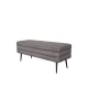 SLICES ΣΚΑΜΠΟ ΜΕ ΑΠΟΘ/ΚΟ ΧΩΡΟ ΓΚΡΙ 110x40x44cm - Εικόνα 2 | Mypouf.gr
