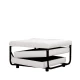 FOLD ΠΟΥΦ ΚΡΕΒΑΤΙ ΑΝΑΔΙΠΛΟΜΕΝΟ OFF WHITE 06-900 70x72x43 - Εικόνα 4 | Mypouf.gr
