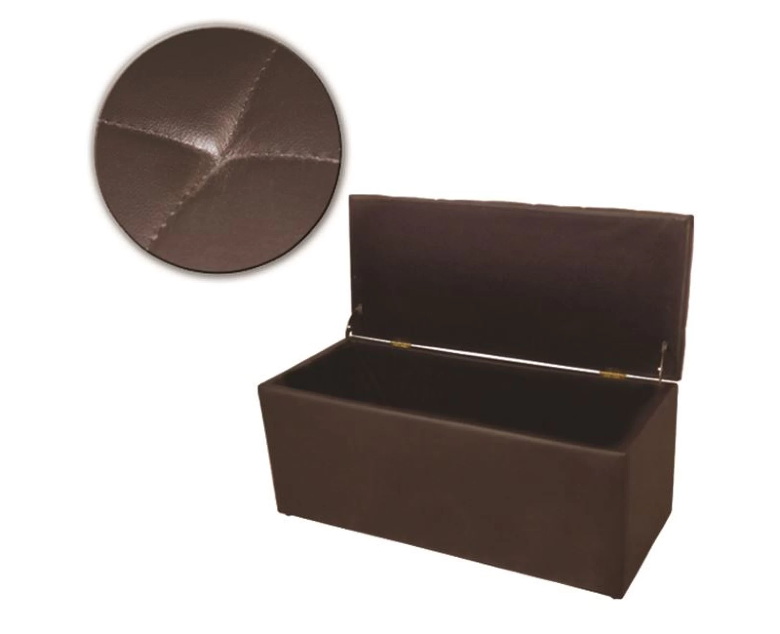 ΣΚΑΜΠΩ ΜΕ ΑΠΟΘΗΚΕΥΤΙΚΟ ΧΩΡΟ TRISCUBE PU ΚΑΦΕ HM223.03 121x51.5x50Υεκ. | Mypouf.gr