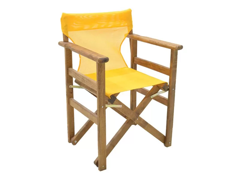 Διάτρητο πανί επαγγελματικό για πολυθρόνα σκηνοθέτη χρώματος κροκί Megapap