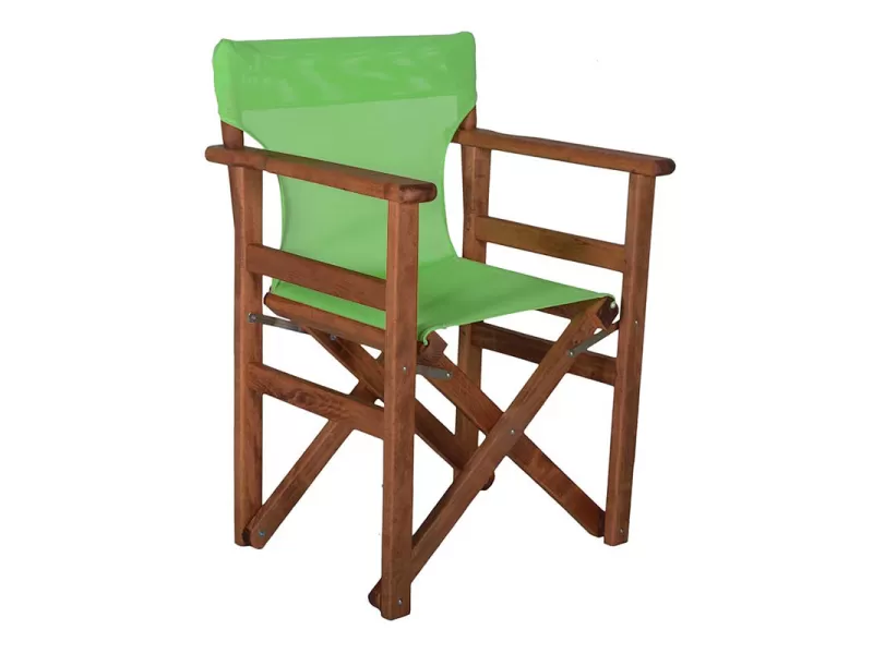 Διάτρητο πανί επαγγελματικό για πολυθρόνα σκηνοθέτη χρώματος λαχανί Megapap