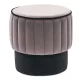 Σκαμπώ Rose βελούδινο χρώμα γκρι 40x40x40εκ. | Mypouf.gr Σκαμπώ Rose βελούδινο χρώμα γκρι 40x40x40εκ. | Mypouf.gr