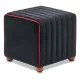 Σκαμπώ Mona βελούδινο χρώμα μαύρο 40x40x40εκ. | Mypouf.gr Σκαμπώ Mona βελούδινο χρώμα μαύρο 40x40x40εκ. | Mypouf.gr