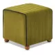 Σκαμπώ Mona βελούδινο χρώμα πράσινο 40x40x40εκ. | Mypouf.gr Σκαμπώ Mona βελούδινο χρώμα πράσινο 40x40x40εκ. | Mypouf.gr
