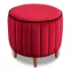 Σκαμπώ Lindy βελούδινο χρώμα κόκκινο 40x40x40εκ. | Mypouf.gr Σκαμπώ Lindy βελούδινο χρώμα κόκκινο 40x40x40εκ. | Mypouf.gr