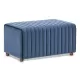 Σκαμπώ Mabel βελούδινο χρώμα μπλε 80x40x40εκ. | Mypouf.gr Σκαμπώ Mabel βελούδινο χρώμα μπλε 80x40x40εκ. | Mypouf.gr
