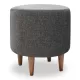 Σκαμπώ Liza υφασμάτινο χρώμα γκρι 40x40x42εκ. | Mypouf.gr Σκαμπώ Liza υφασμάτινο χρώμα γκρι 40x40x42εκ. | Mypouf.gr