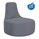 Πουφ Eva 100% αδιάβροχο χρώμα γκρι | Mypouf.gr