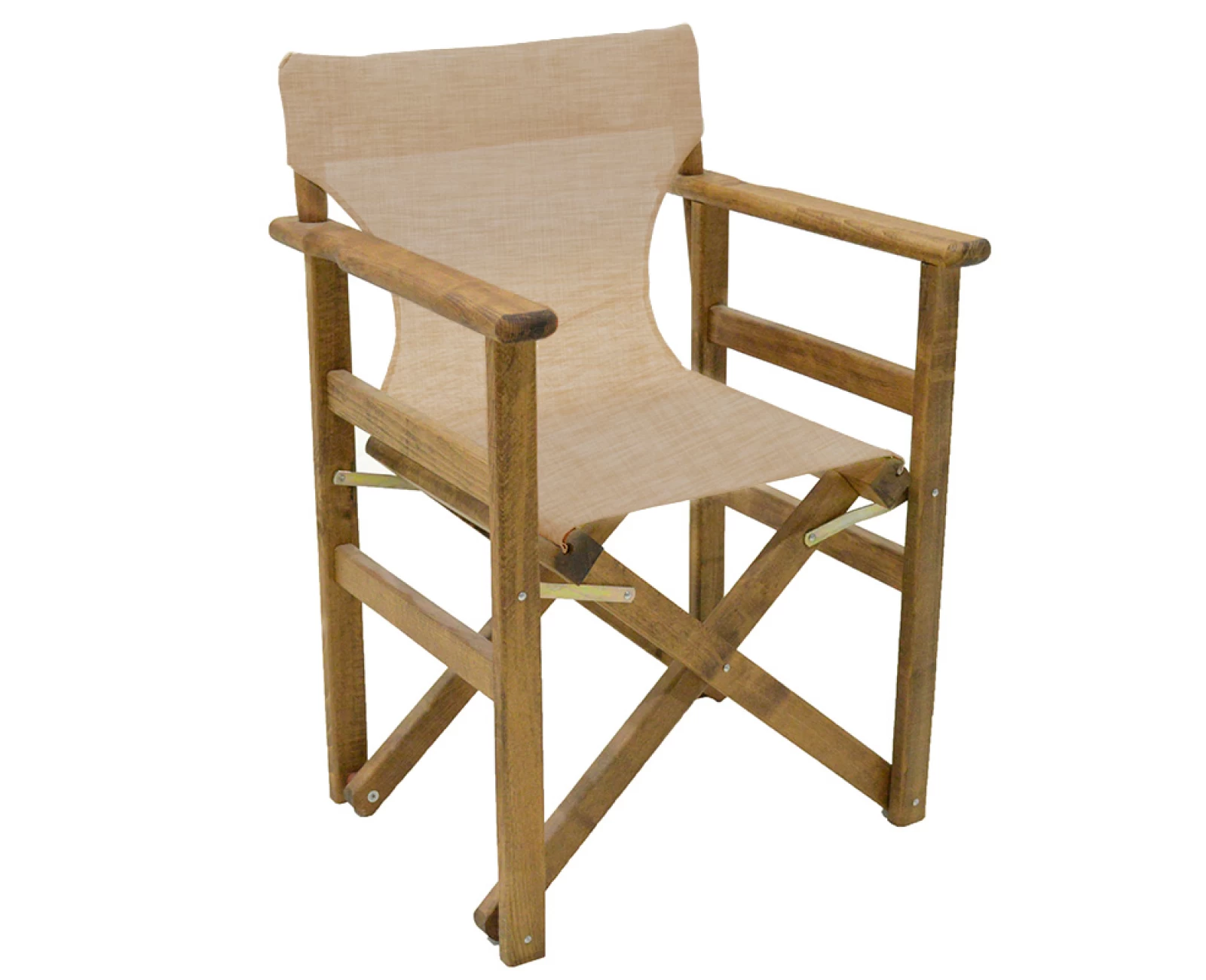 Διάτρητο Πανί Επαγγελματικό Πυκνότητας 2X1 Για Πολυθρόνα Σκηνοθέτη Χρώματος Μπεζ-Εκρού | Mypouf.gr