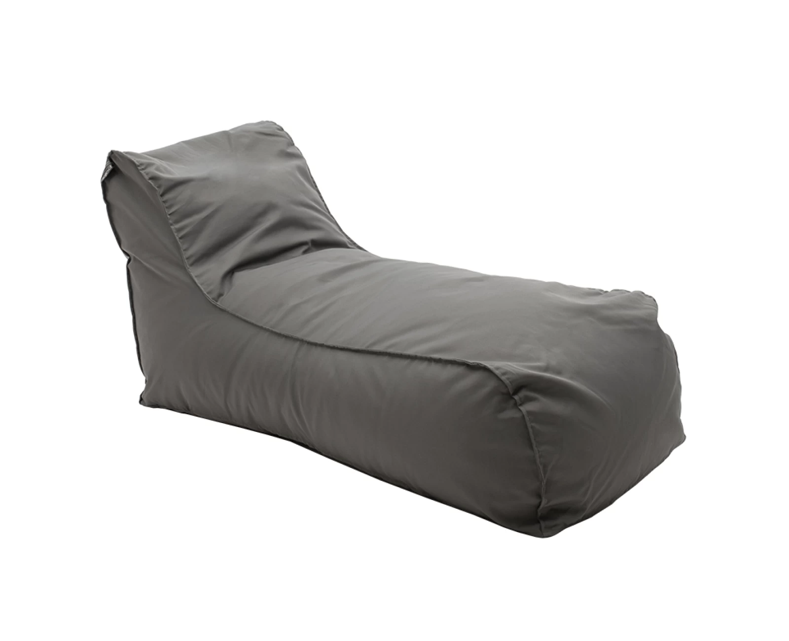 Πουφ Ξαπλώστρα Lara Αδιάβροχο Ανθρακί | Mypouf.gr