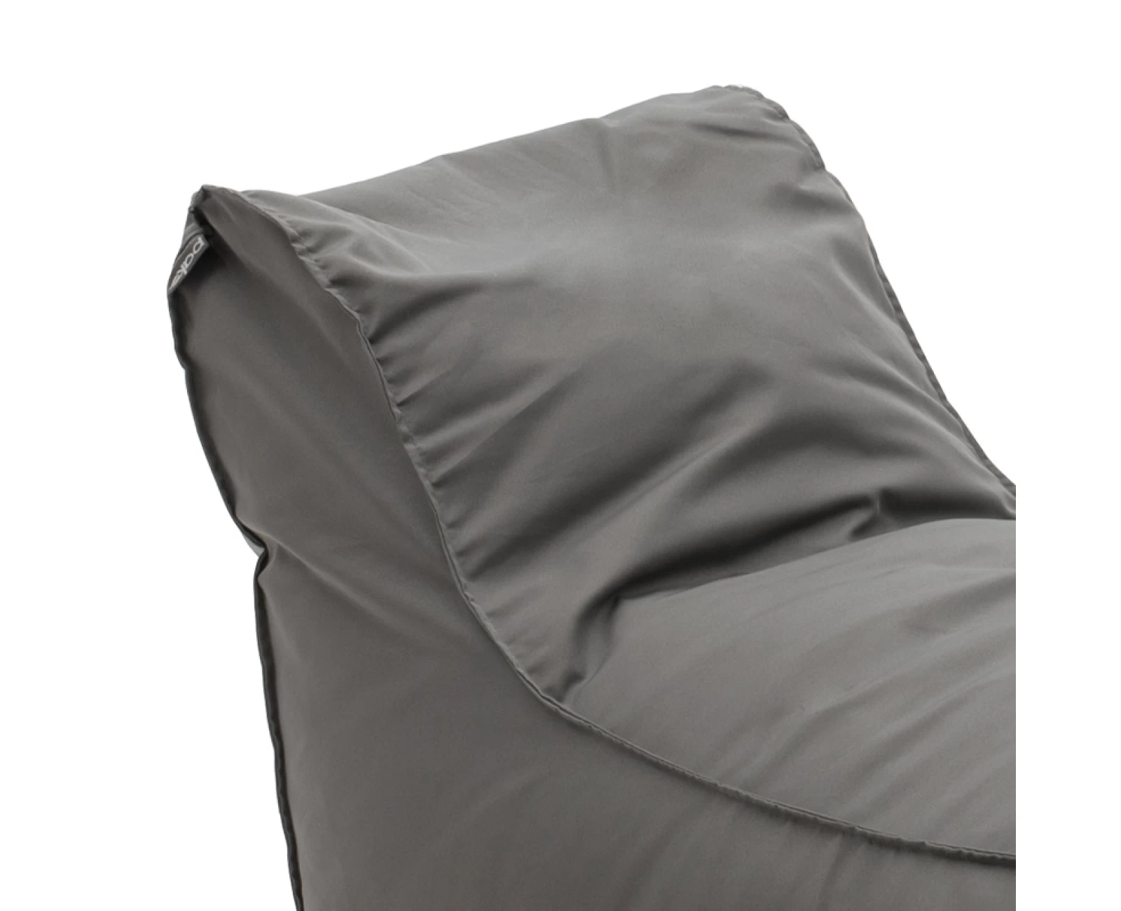 Πουφ Ξαπλώστρα Lara Αδιάβροχο Ανθρακί | Mypouf.gr