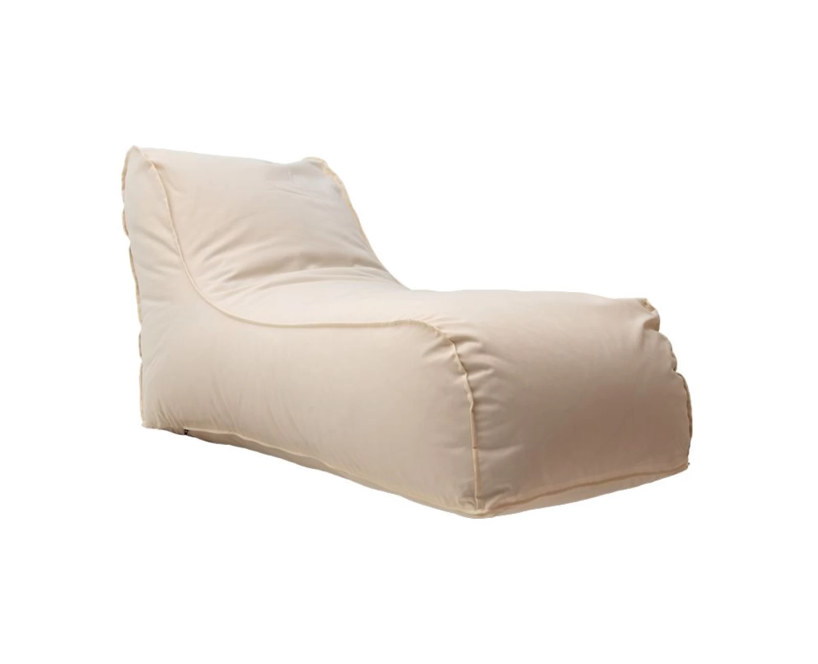 Πουφ Ξαπλώστρα Lara Αδιάβροχο Μπεζ | Mypouf.gr