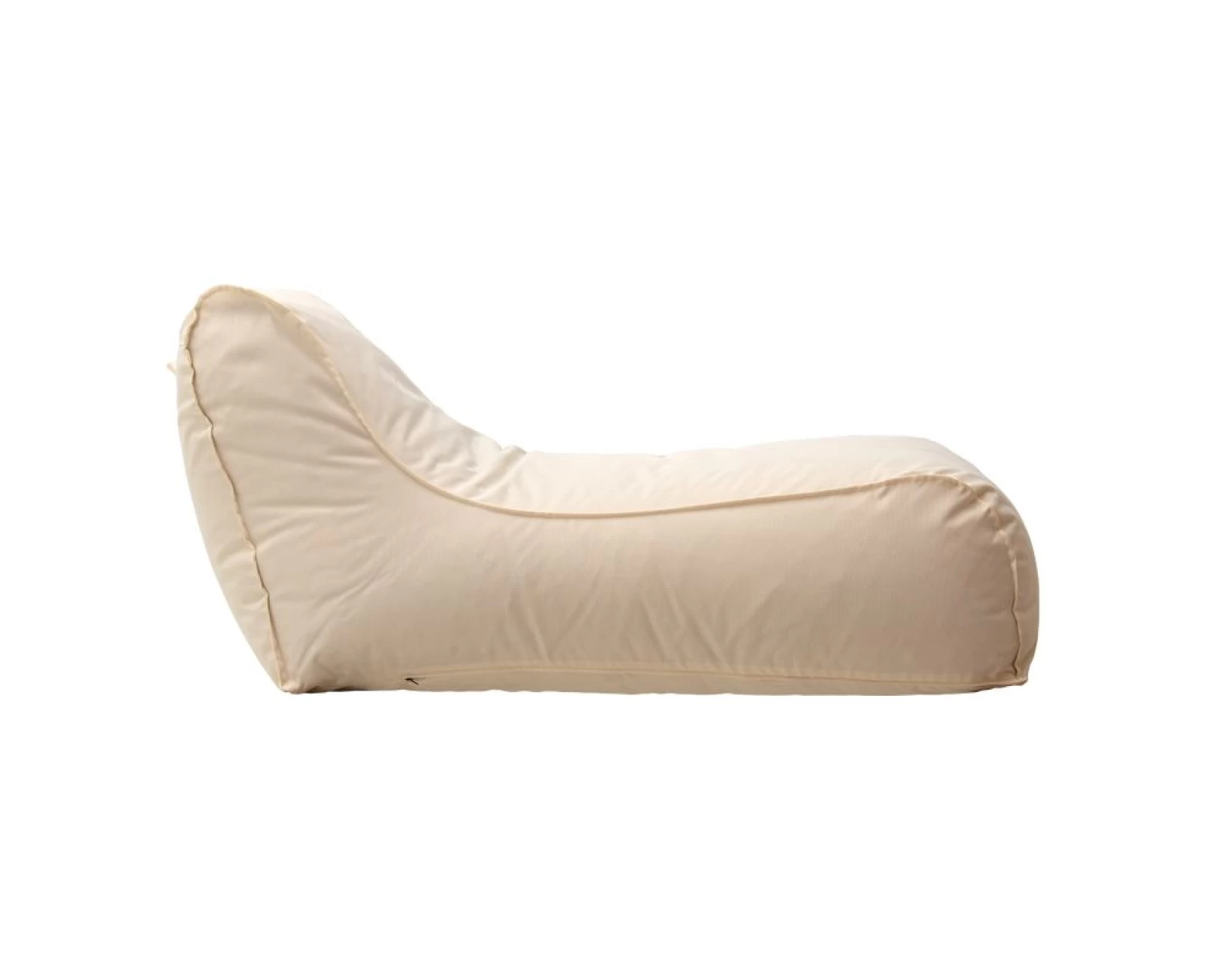 Πουφ Ξαπλώστρα Lara Αδιάβροχο Μπεζ | Mypouf.gr