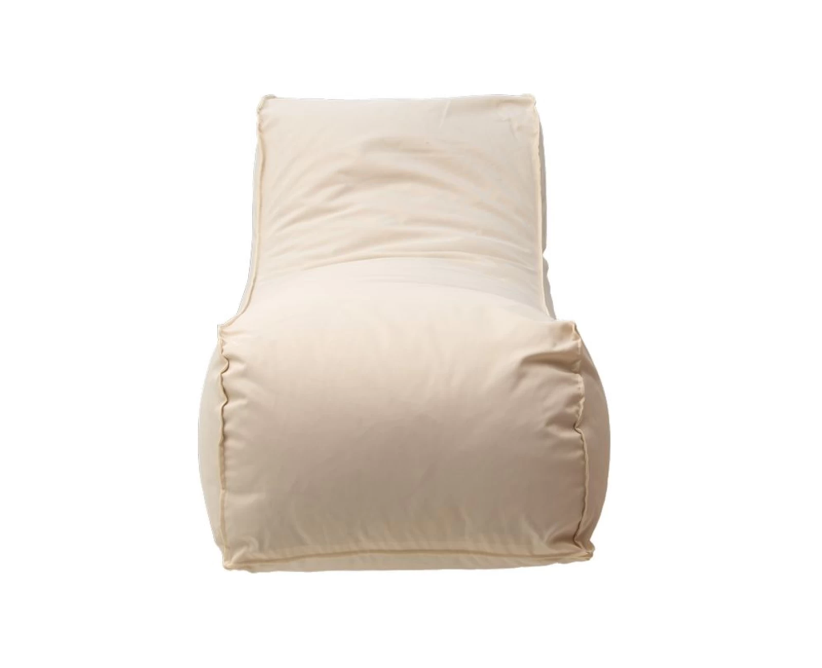 Πουφ Ξαπλώστρα Lara Αδιάβροχο Μπεζ | Mypouf.gr