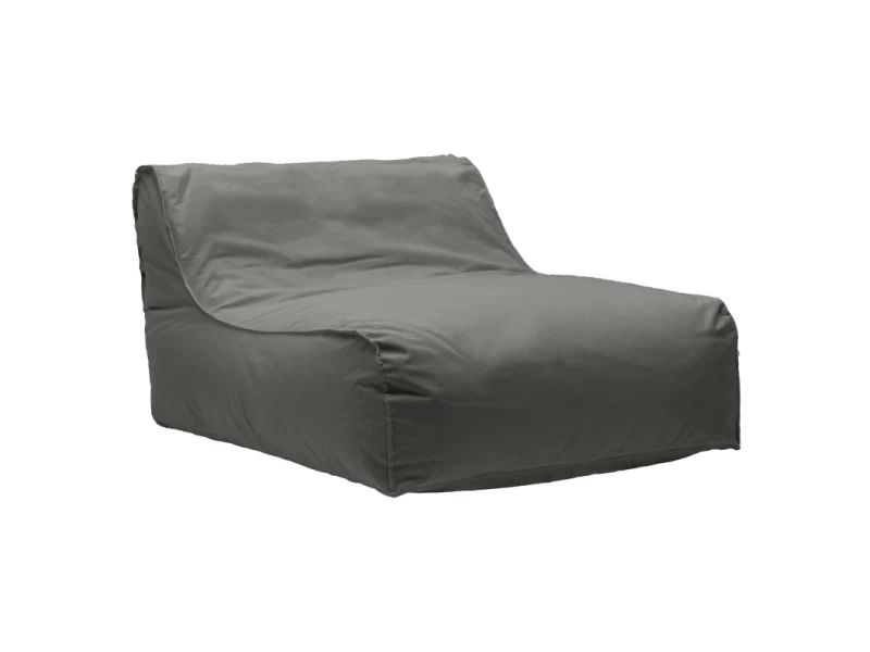 Πουφ Ξαπλώστρα Leandro Αδιάβροχο Ανθρακί