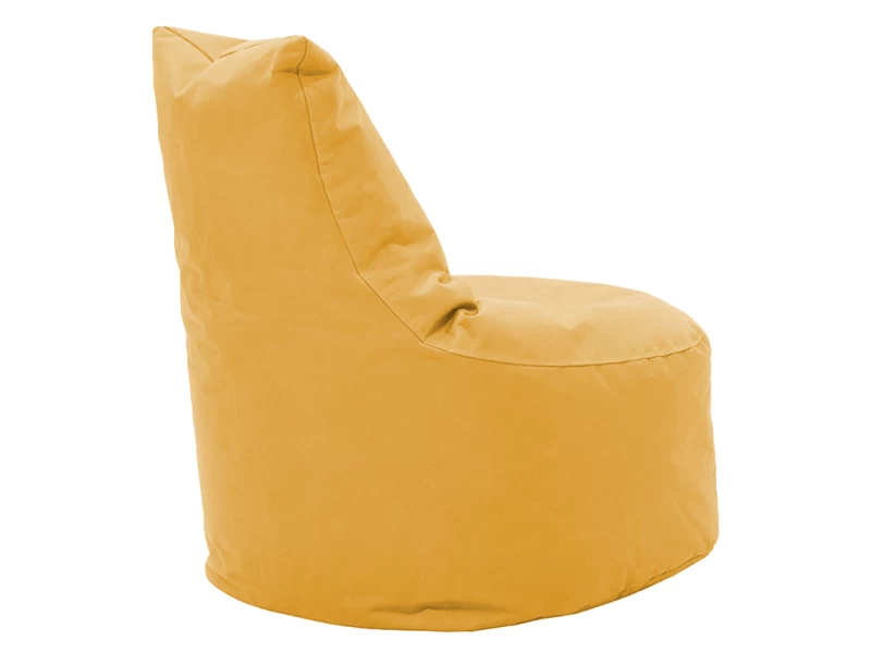 Πουφ Πολυθρόνα Norm Pro Υφασμάτινο Αδιάβροχο Κίτρινο