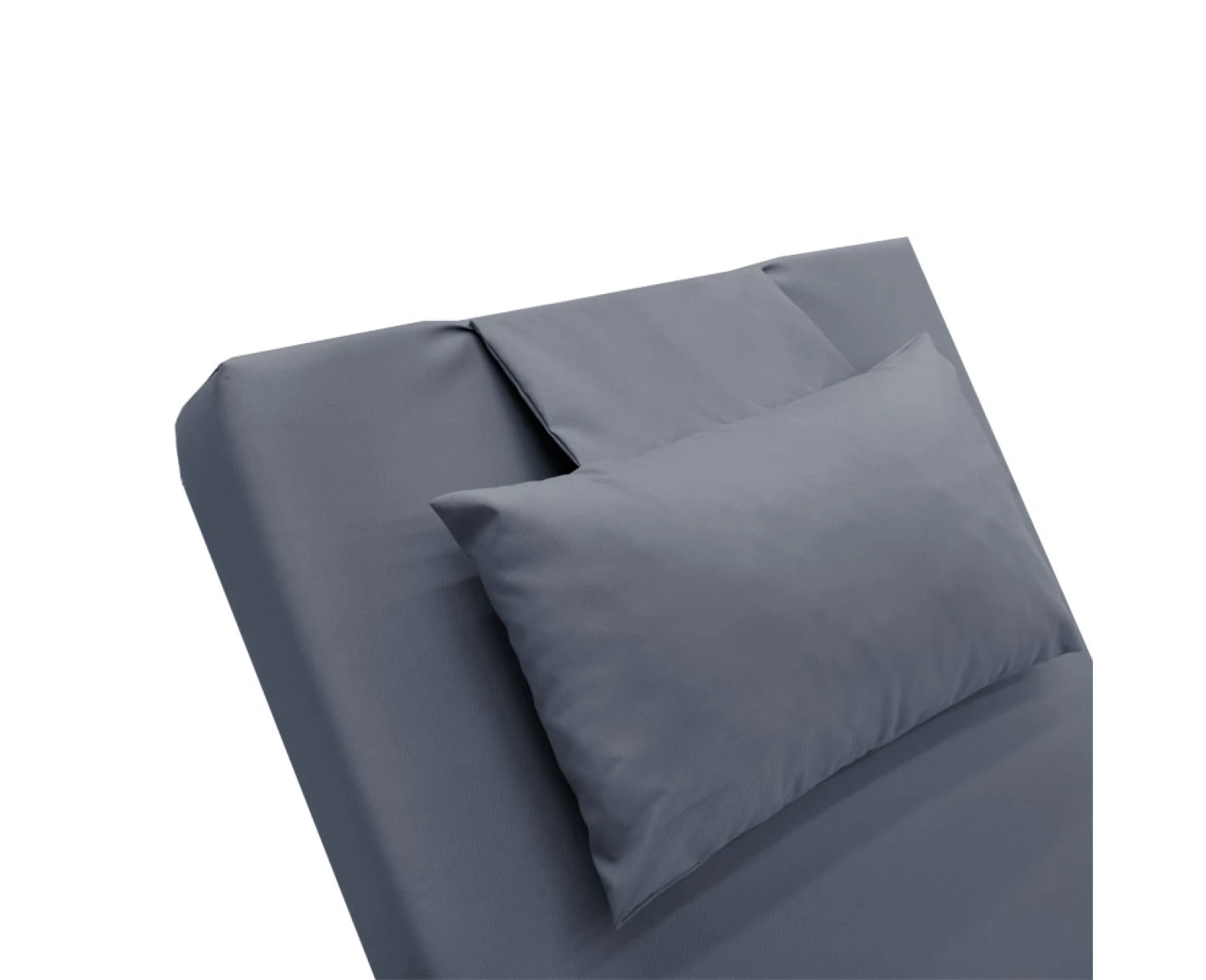 Μαξιλάρι Ξαπλώστρας Sunset Ύφασμα Γκρι 60X185X10Εκ | Mypouf.gr