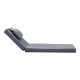 Μαξιλάρι Ξαπλώστρας Sadie Ύφασμα Γκρι 65X185X15Εκ | Mypouf.gr Μαξιλάρι Ξαπλώστρας Sadie Ύφασμα Γκρι 65X185X15Εκ | Mypouf.gr