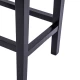Σκαμπό Ridley Ξύλο-Pu Μαύρο 51X34X61.5Εκ | Mypouf.gr Σκαμπό Ridley Ξύλο-Pu Μαύρο 51X34X61.5Εκ | Mypouf.gr