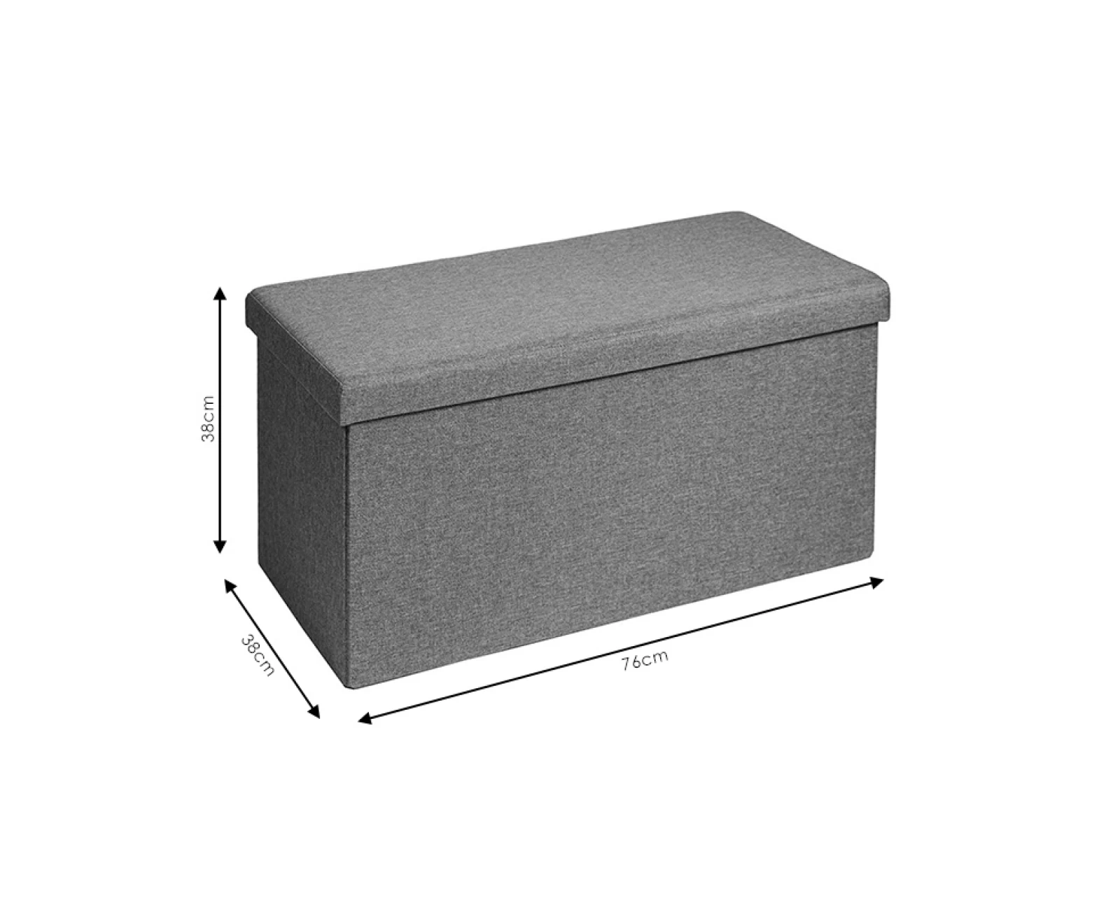 Σκαμπό-Μπαούλο Greatness Ύφασμα Μπεζ 76X38X38Εκ | Mypouf.gr Σκαμπό-Μπαούλο Greatness Ύφασμα Μπεζ 76X38X38Εκ | Mypouf.gr