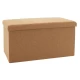 Σκαμπό-Μπαούλο Greatness Ύφασμα Μπεζ 76X38X38Εκ | Mypouf.gr Σκαμπό-Μπαούλο Greatness Ύφασμα Μπεζ 76X38X38Εκ | Mypouf.gr