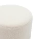 Σκαμπό Dash Μπουκλέ Κρεμ-Χρυσό Φ35X35Εκ | Mypouf.gr Σκαμπό Dash Μπουκλέ Κρεμ-Χρυσό Φ35X35Εκ | Mypouf.gr