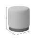 Σκαμπό Dash Μπουκλέ Κρεμ-Χρυσό Φ35X35Εκ | Mypouf.gr Σκαμπό Dash Μπουκλέ Κρεμ-Χρυσό Φ35X35Εκ | Mypouf.gr