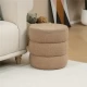 Σκαμπό-Πουφ Kioto Μπουκλέ Καφέ Φ40X40Εκ | Mypouf.gr Σκαμπό-Πουφ Kioto Μπουκλέ Καφέ Φ40X40Εκ | Mypouf.gr