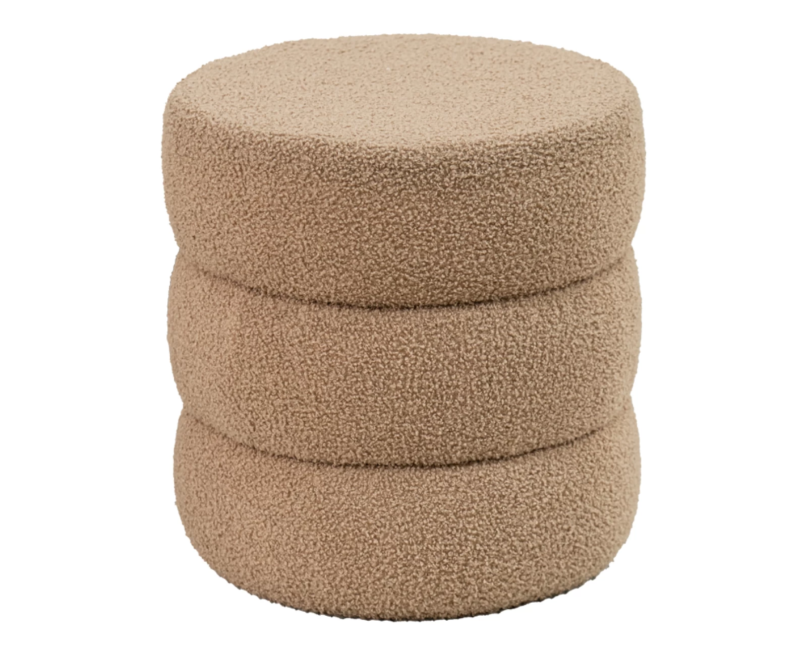 Σκαμπό-Πουφ Kioto Μπουκλέ Καφέ Φ40X40Εκ | Mypouf.gr Σκαμπό-Πουφ Kioto Μπουκλέ Καφέ Φ40X40Εκ | Mypouf.gr