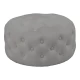 Σκαμπό-Πουφ Ferdia Βελούδο Γκρι Φ59X28.5Εκ | Mypouf.gr Σκαμπό-Πουφ Ferdia Βελούδο Γκρι Φ59X28.5Εκ | Mypouf.gr