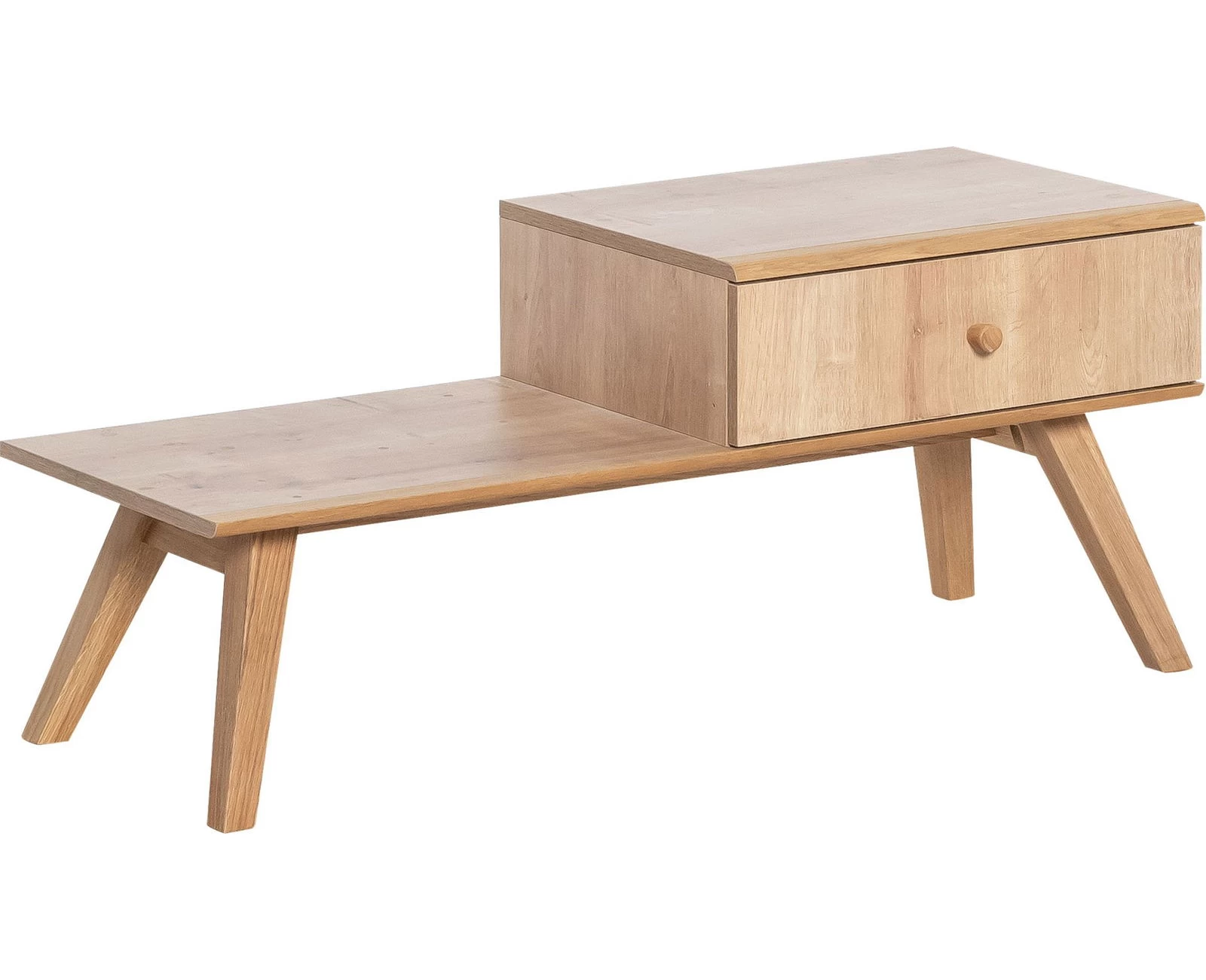 Σκαμπό Nature-Φυσικό από Μασίφ Ξύλο  100 x  40  x  43 εκ. | Mypouf.gr