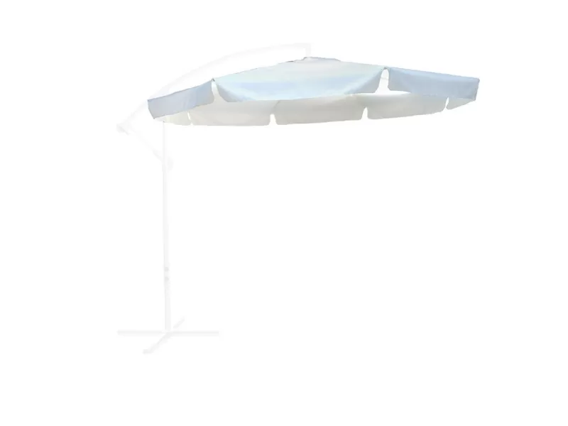 Πανί Ανταλλακτικό Άσπρο Για Ομπρέλα Hanging Φ 300Cm Alu Φ 3m