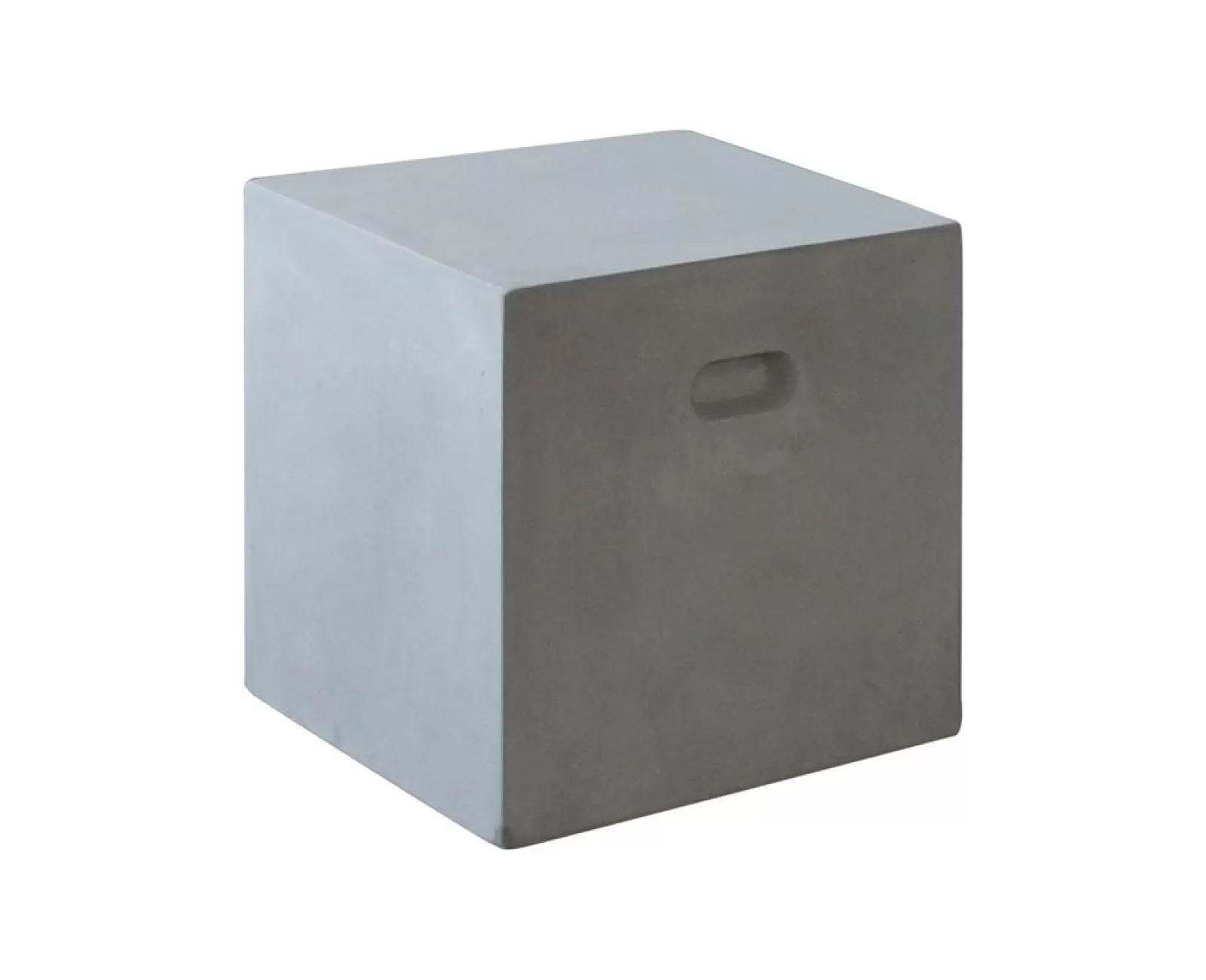 Concrete Cubic Σκαμπό Κήπου - Βεράντας, Cement Grey 37x37x40cm | Mypouf.gr Concrete Cubic Σκαμπό Κήπου - Βεράντας, Cement Grey 37x37x40cm | Mypouf.gr