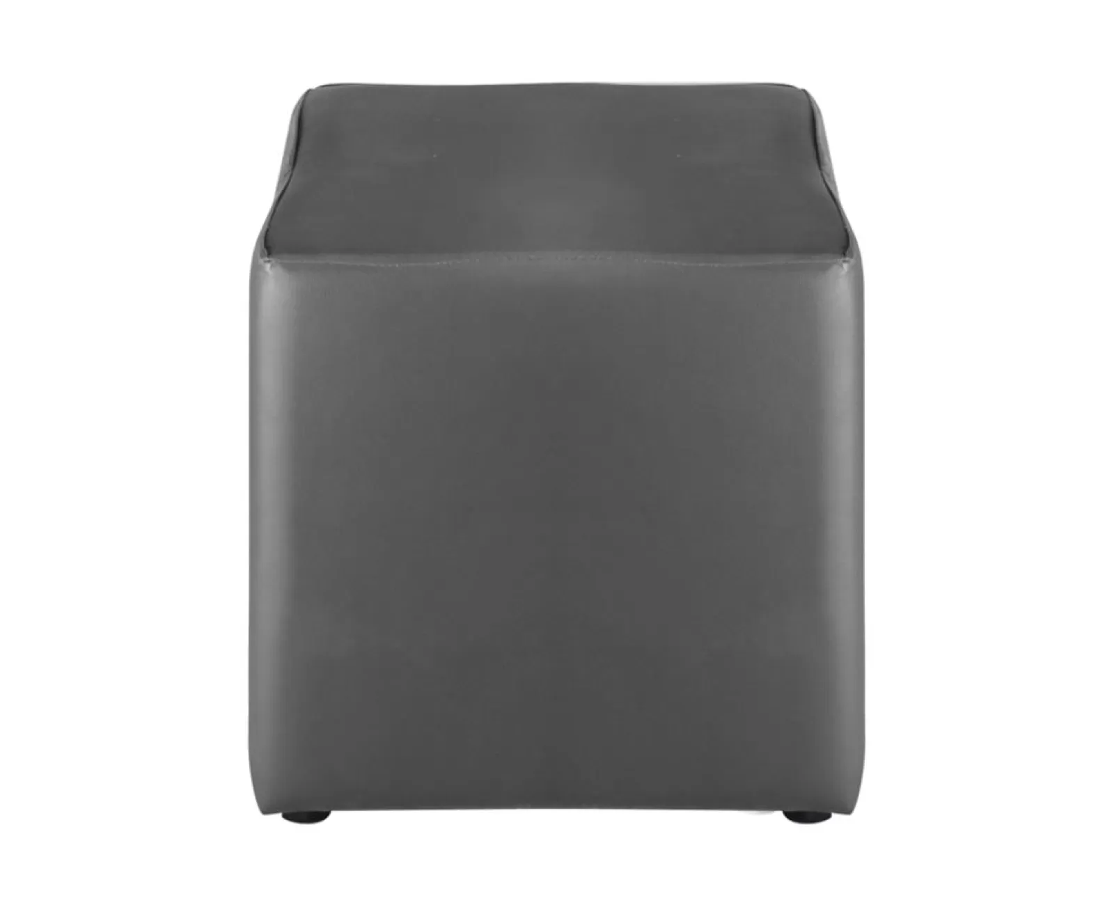 Club Σκαμπό Βοηθητικό, Pu Γκρι 37x37x42cm | Mypouf.gr Club Σκαμπό Βοηθητικό, Pu Γκρι 37x37x42cm | Mypouf.gr