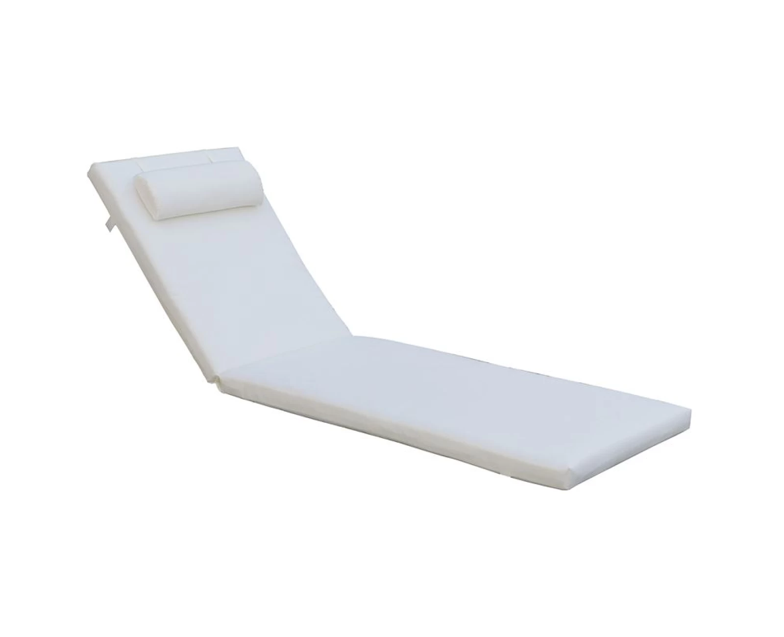 Sunlounger Μαξιλάρι Ξαπλώστρας Με Προσκέφαλο, Ύφασμα Water Repellent Εκρού, Φερμουάρ 196(78+118)x60x7cm | Mypouf.gr Sunlounger Μαξιλάρι Ξαπλώστρας Με Προσκέφαλο, Ύφασμα Water Repellent Εκρού, Φερμουάρ 196(78+118)x60x7cm | Mypouf.gr