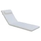 Sunlounger Μαξιλάρι Ξαπλώστρας Με Προσκέφαλο, Ύφασμα Water Repellent Εκρού, Φερμουάρ 196(78+118)x60x7cm | Mypouf.gr Sunlounger Μαξιλάρι Ξαπλώστρας Με Προσκέφαλο, Ύφασμα Water Repellent Εκρού, Φερμουάρ 196(78+118)x60x7cm | Mypouf.gr