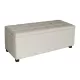 Denise Σκαμπό Αποθηκευτικό - Ταμπουρέ, Pu Εκρού 113x43x45cm | Mypouf.gr Denise Σκαμπό Αποθηκευτικό - Ταμπουρέ, Pu Εκρού 113x43x45cm | Mypouf.gr