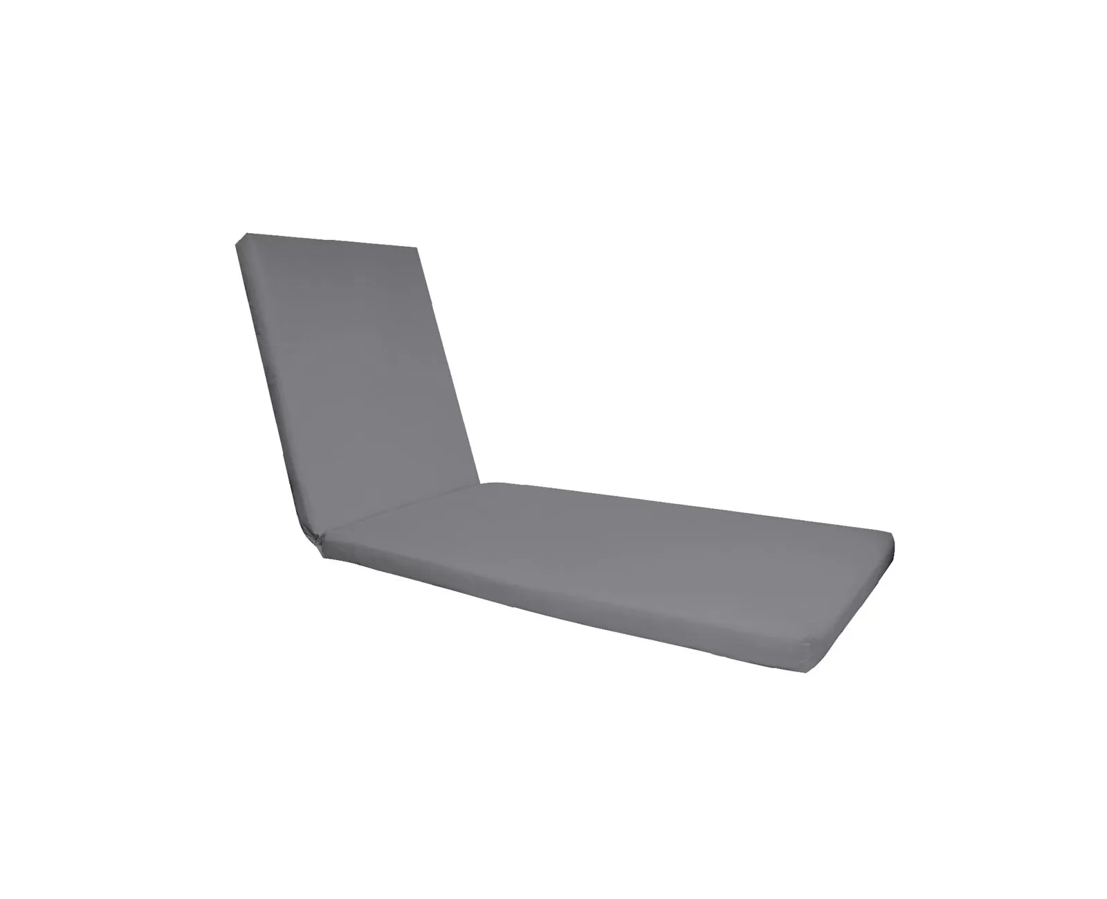 Sunlounger Μαξιλάρι Ξαπλώστρας Ύφασμα Γκρι Water Repellent, Foam+Polyester Φερμουάρ-Velcro 196(78+118)x60x7cm | Mypouf.gr Sunlounger Μαξιλάρι Ξαπλώστρας Ύφασμα Γκρι Water Repellent, Foam+Polyester Φερμουάρ-Velcro 196(78+118)x60x7cm | Mypouf.gr