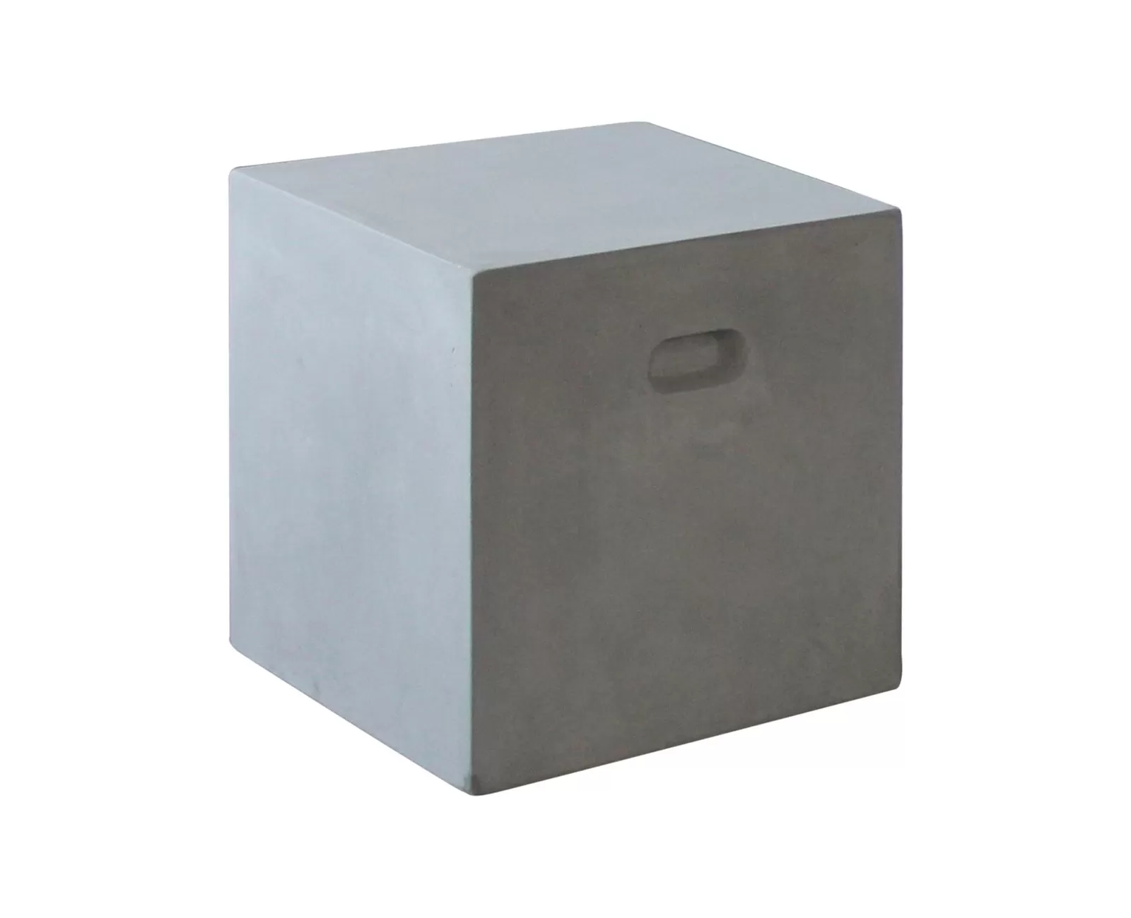 Concrete Cubic Σκαμπό Κήπου - Βεράντας, Cement Grey 37x37x40cm | Mypouf.gr Concrete Cubic Σκαμπό Κήπου - Βεράντας, Cement Grey 37x37x40cm | Mypouf.gr