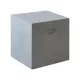 Concrete Cubic Σκαμπό Κήπου - Βεράντας, Cement Grey 37x37x40cm | Mypouf.gr Concrete Cubic Σκαμπό Κήπου - Βεράντας, Cement Grey 37x37x40cm | Mypouf.gr
