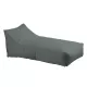 Taco Πουφ Ξαπλώστρα Ανάκλιντρο, 100% Αδιάβροχο Ύφασμα Ανθρακί 70x140x60cm | Mypouf.gr