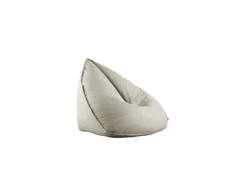 Lagos Μαχ Πουφ 100% Αδιάβροχο, Ύφασμα Sand, Αποσπώμενο Κάλυμμα 120x100x96cm