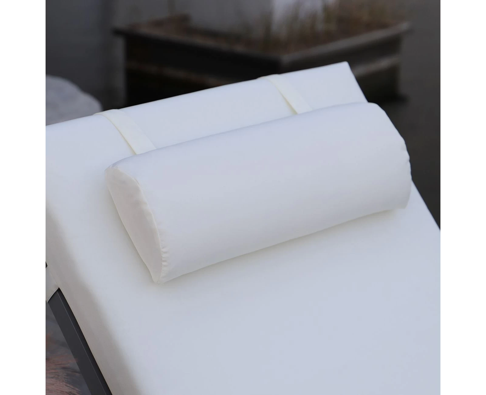 Sunlounger Μαξιλάρι Ξαπλώστρας Με Προσκέφαλο, Ύφασμα Water Repellent Εκρού, Φερμουάρ 196(78+118)x60x7cm | Mypouf.gr Sunlounger Μαξιλάρι Ξαπλώστρας Με Προσκέφαλο, Ύφασμα Water Repellent Εκρού, Φερμουάρ 196(78+118)x60x7cm | Mypouf.gr