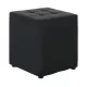 Cony Σκαμπό Βοηθητικό, Pu Μαύρο 37x37x42cm | Mypouf.gr Cony Σκαμπό Βοηθητικό, Pu Μαύρο 37x37x42cm | Mypouf.gr